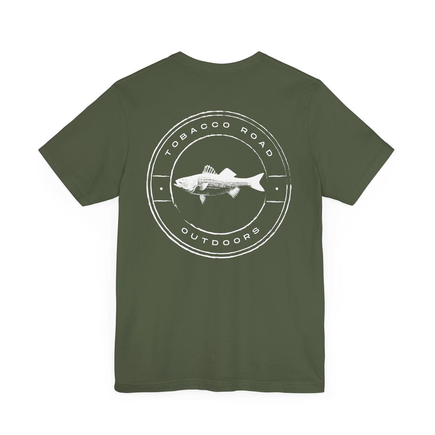 Striped Bass Tee - White Logo