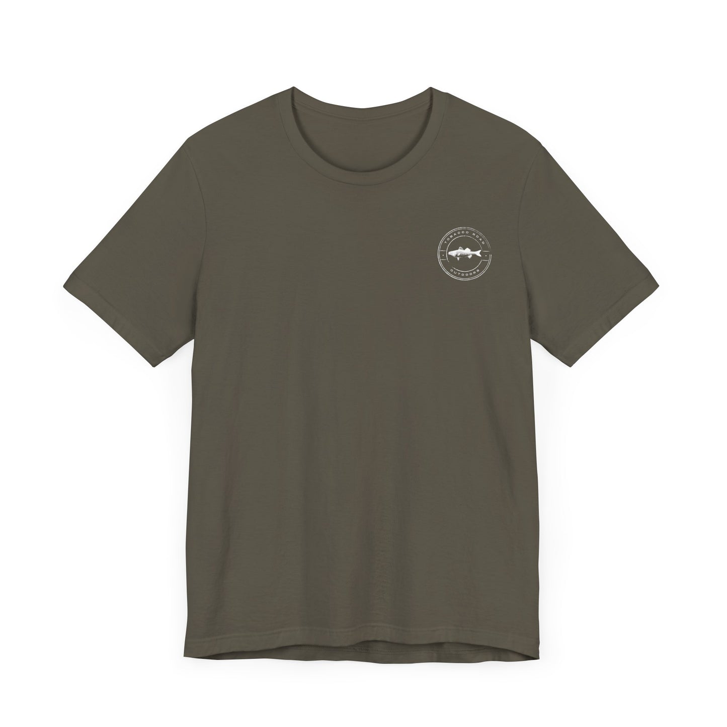 Striped Bass Tee - White Logo