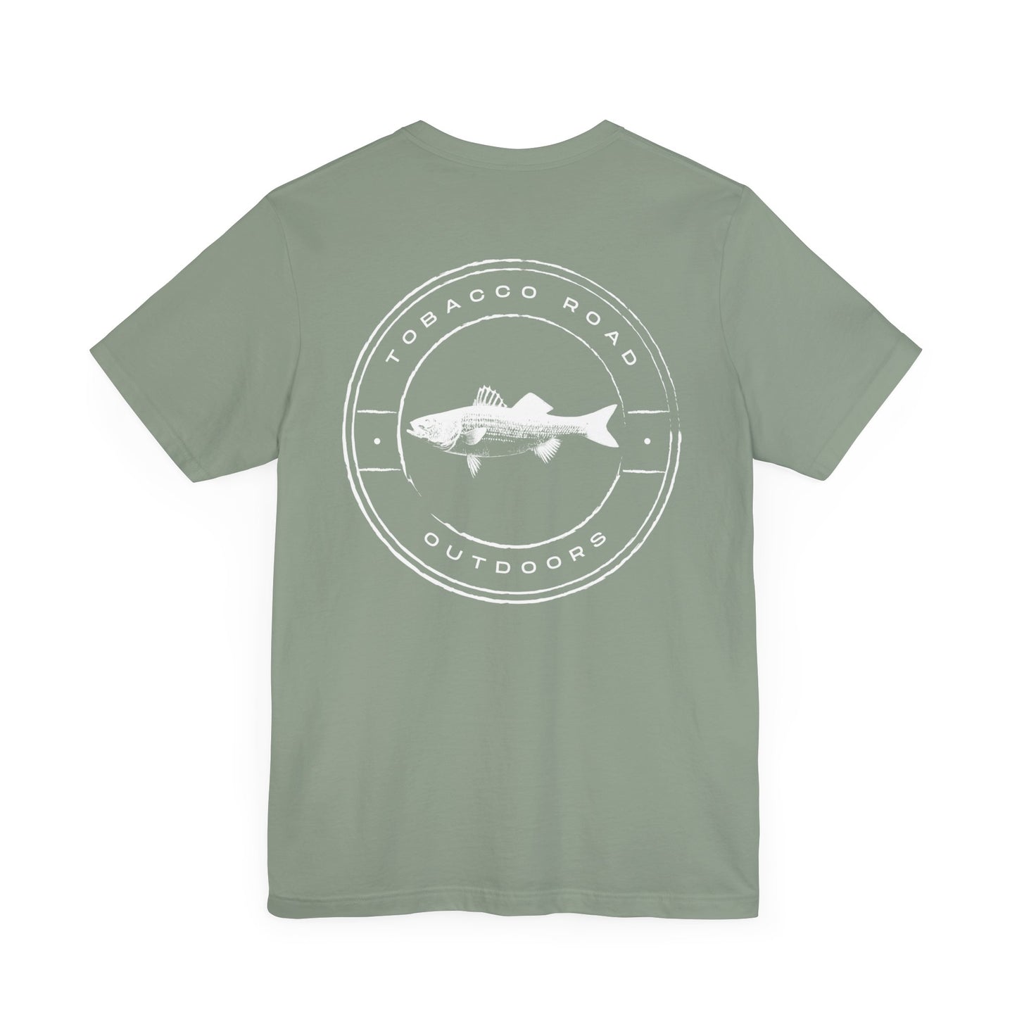 Striped Bass Tee - White Logo