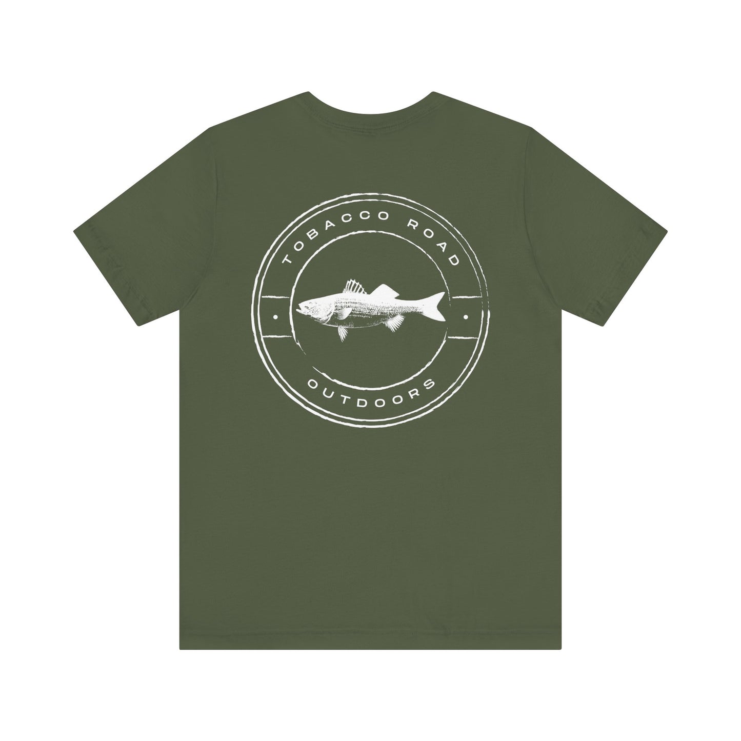 Striped Bass Tee - White Logo
