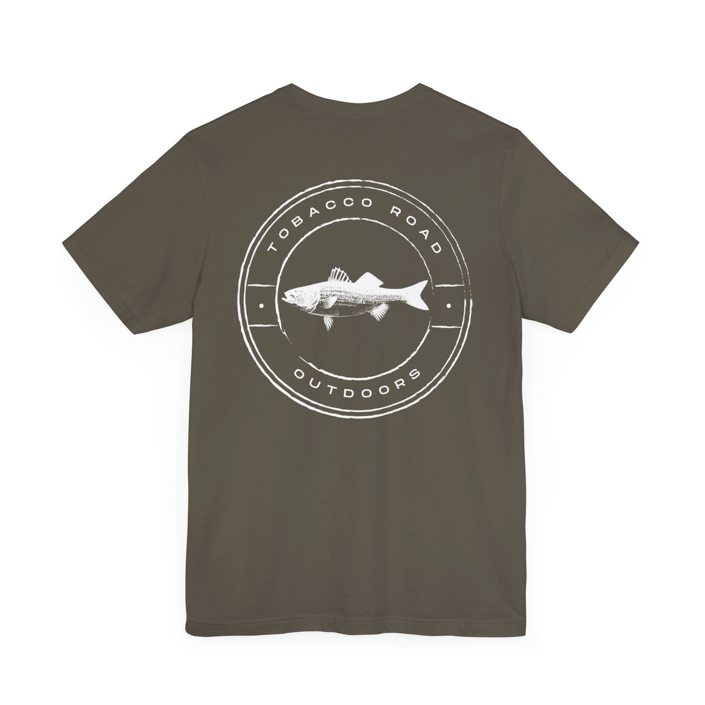 Striped Bass Tee - White Logo