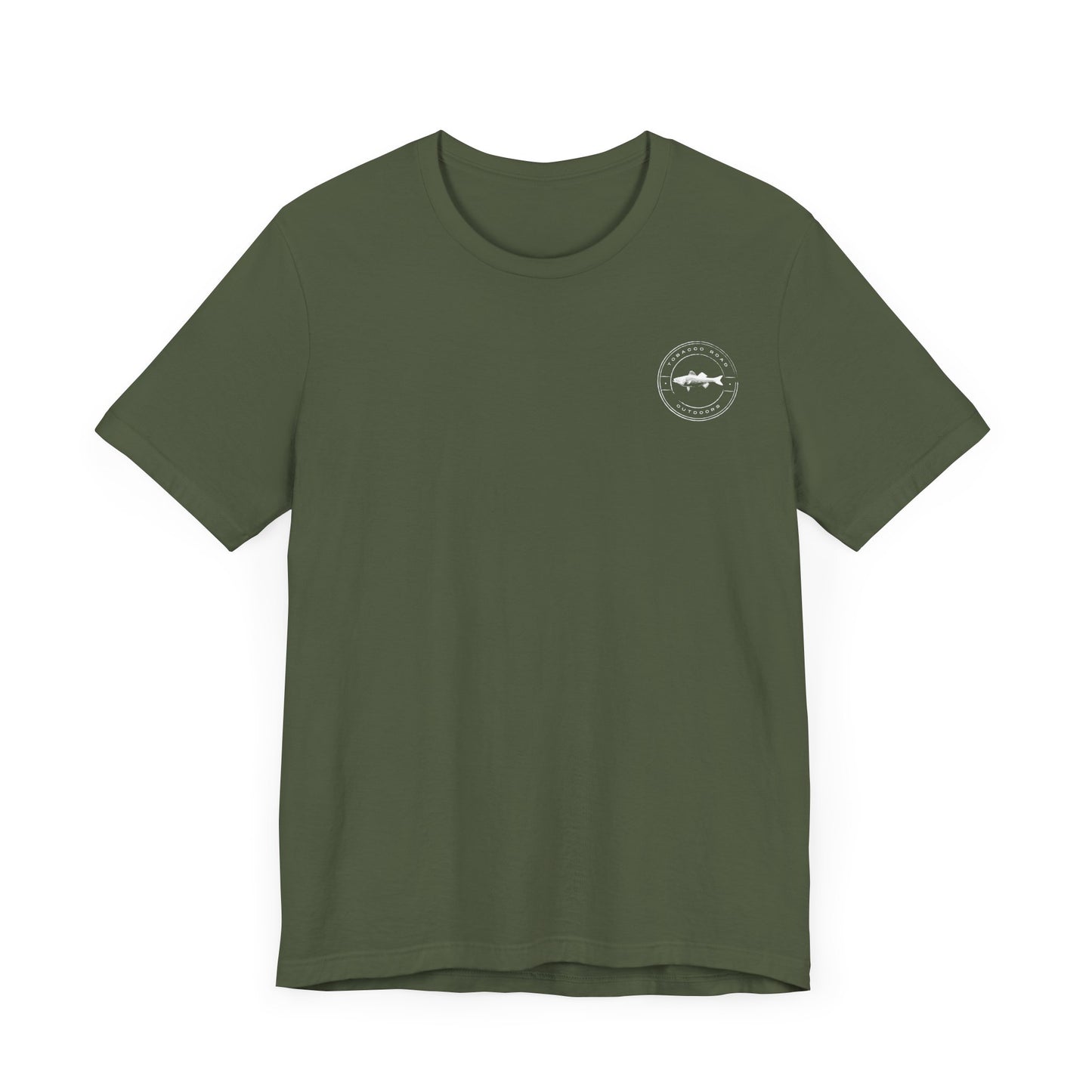 Striped Bass Tee - White Logo
