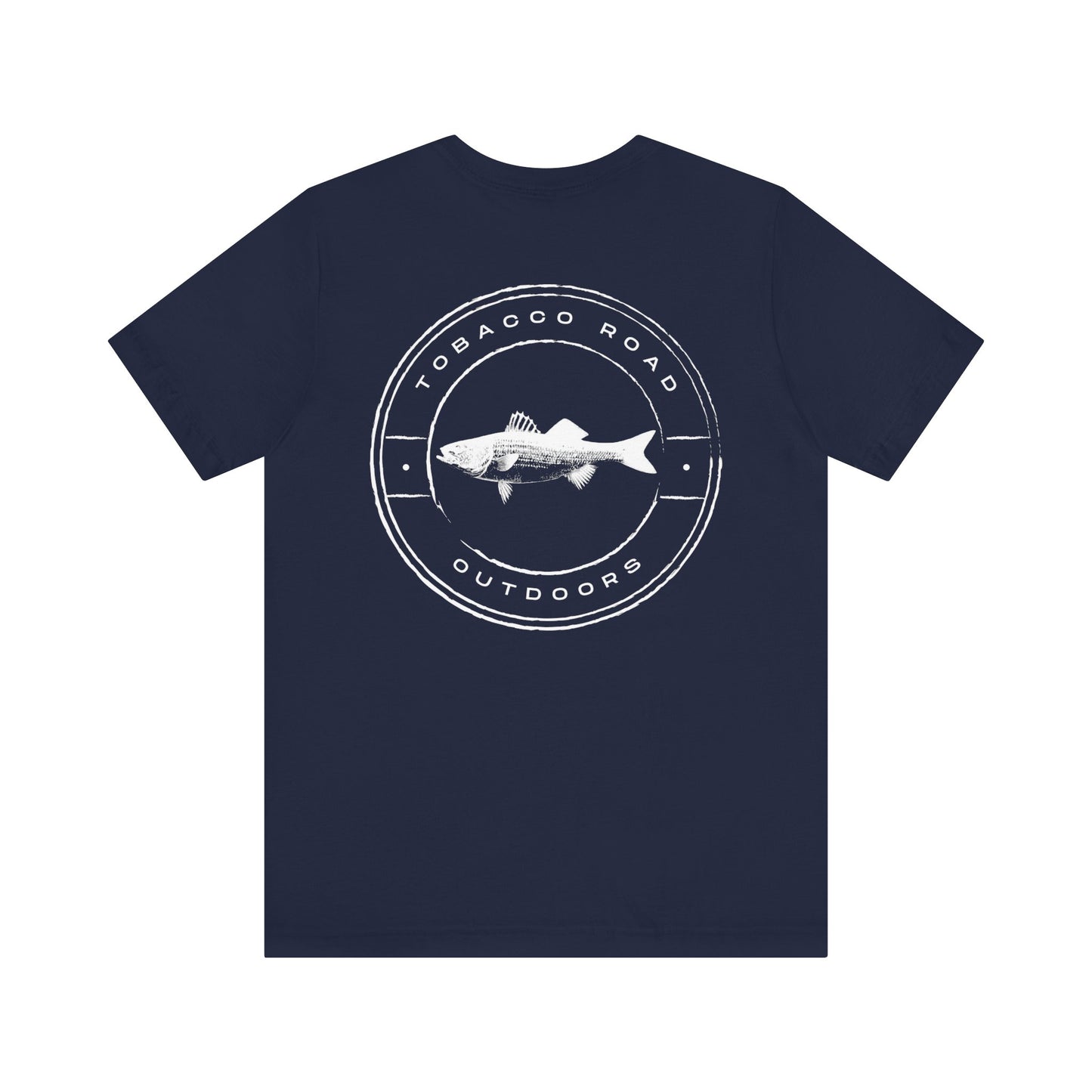 Striped Bass Tee - White Logo