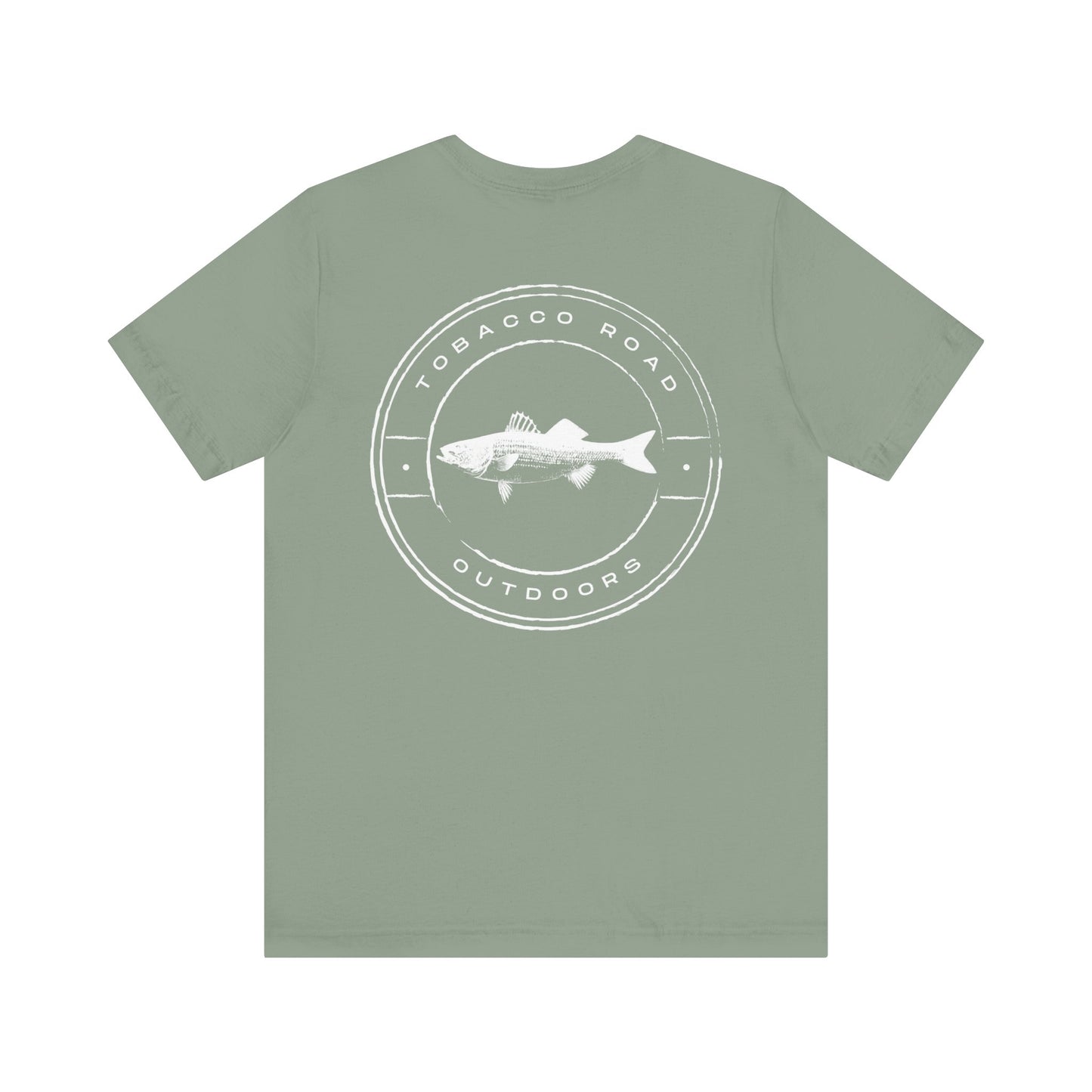 Striped Bass Tee - White Logo
