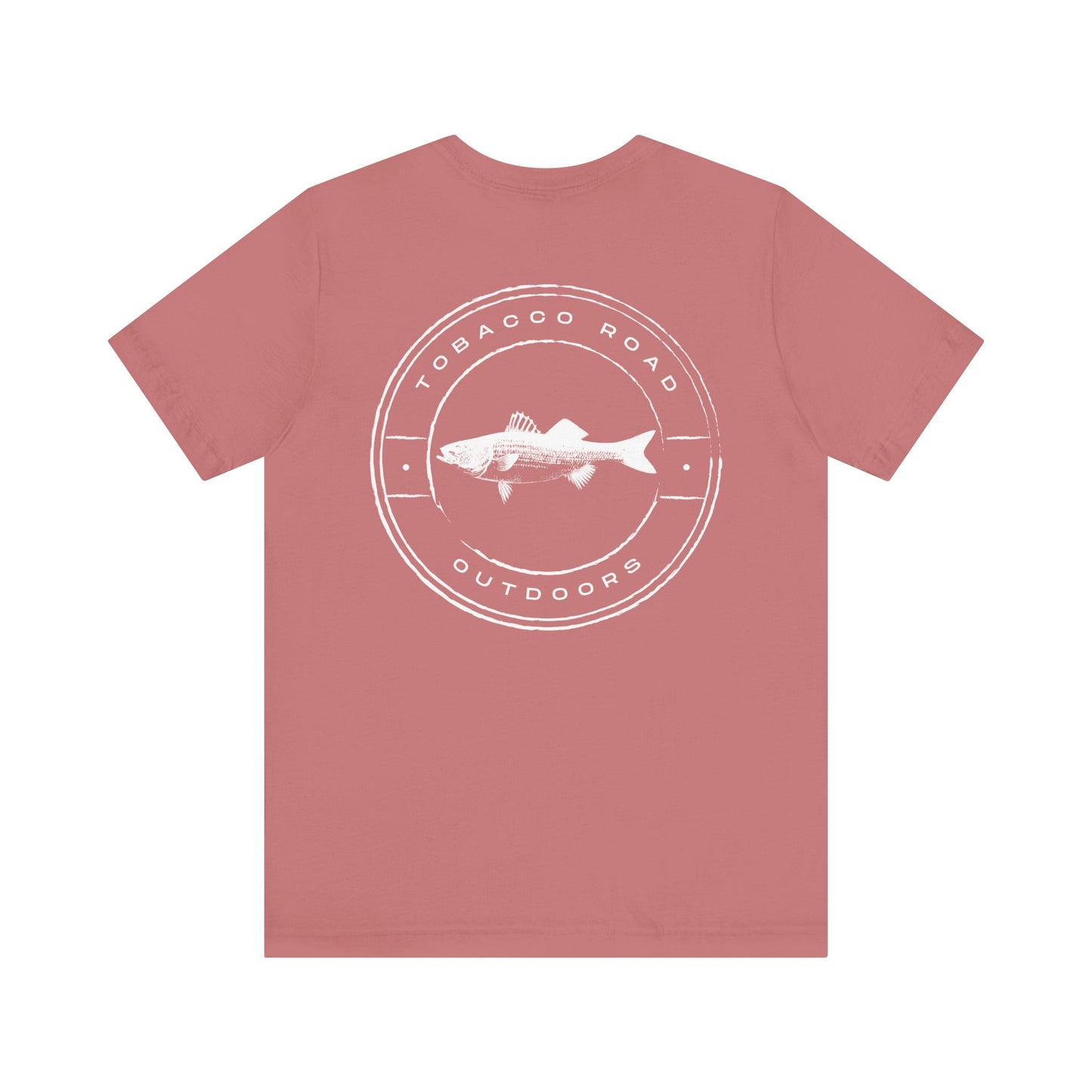 Striped Bass Tee - White Logo