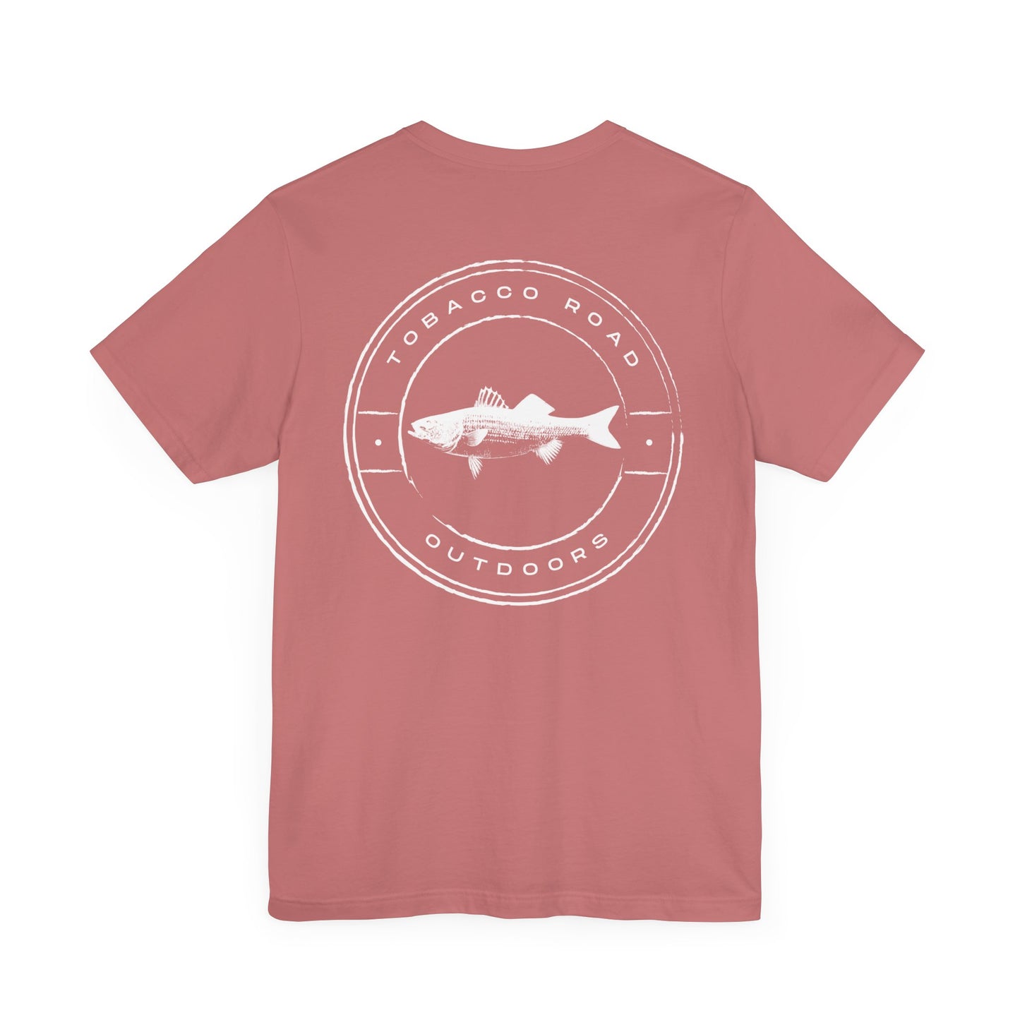 Striped Bass Tee - White Logo