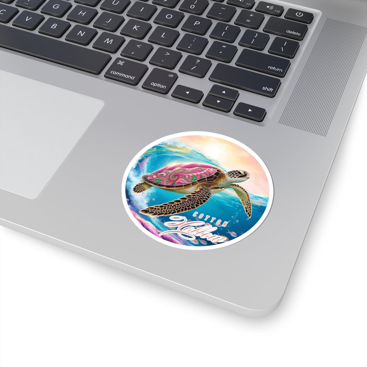 Sea Turtle Kiss-Cut Vinyl Sticker