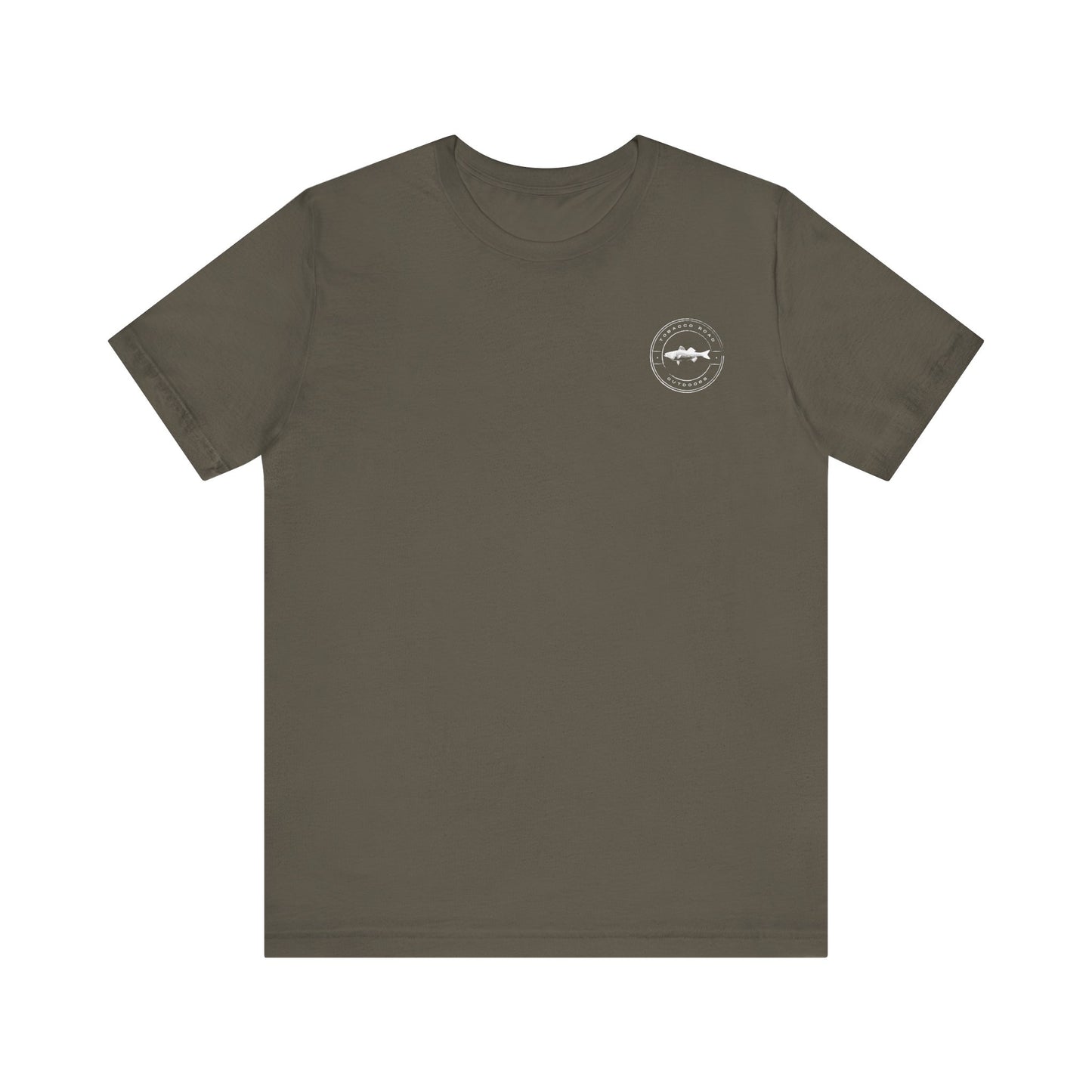 Striped Bass Tee - White Logo